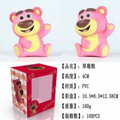 玩具总动员 草莓熊 车载香薰模型 食品级草莓味 盒装手办 高4cm 一箱100个