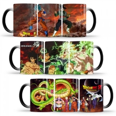 26 Styles Dragon Ball Z Cartoon Pattern Ceramic Cup Anime Changing Color Ceramic Mug