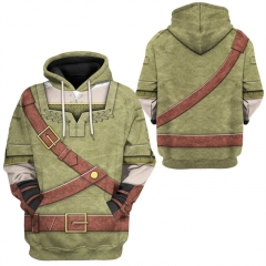 The Legend Of Zelda Anime Hooded Hoodie For Adult