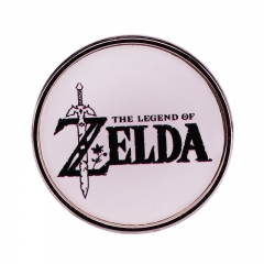 塞尔达传说旷野之息Logo徽章游戏周边胸针别针游戏爱好者的礼物