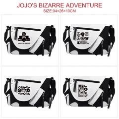 JOJO的奇妙冒险4款 动漫拼色pu皮单肩斜挎包