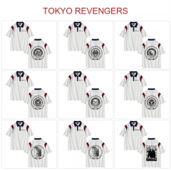 东京复仇者-11款 动漫撞色拼色印花T恤