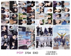 3706 EXO 8张一套海报