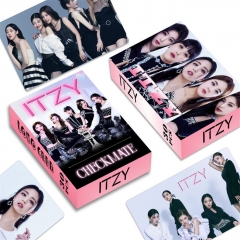 现货 ITZY新专辑双面30张LOMO卡 高清盒装写真照片卡 小卡