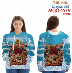 MQO-4519 七龙珠 欧码贴袋卫衣