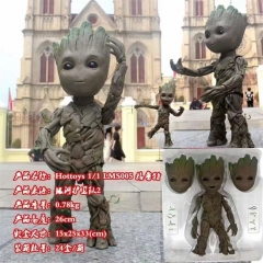 26CM Guardians of the Galaxy Groot Anime PVC Figure Toys