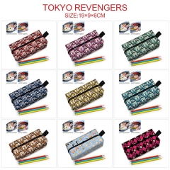 9款东京复仇者动漫新款方形拉链笔袋收纳包化妆包