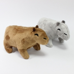 Capybara Rodent Plush 仿真水豚鼠毛绒公仔可爱动物玩偶