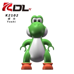 K2102 耀西乌龟 游戏系列袋装儿童玩具拼装积木