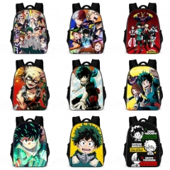 13 Styles My Hero Academia For Students School Bag Anime Backpack