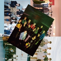 Seventeen海报 opp袋装1套8张 韩国男团赛文婷周边写真宿舍墙贴纸