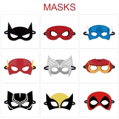 超级英雄-12款 动漫sosplay道具小面具眼罩