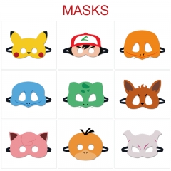宠物小精灵-12款 动漫sosplay道具小面具眼罩