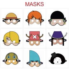 海贼王-10款 动漫sosplay道具小面具眼罩