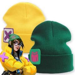 韩版新品游戏无畏契约奇乐Killjoy 同款针织帽VALORANT秋冬保暖帽