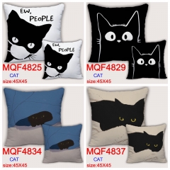 MQF 45X45方抱枕 猫