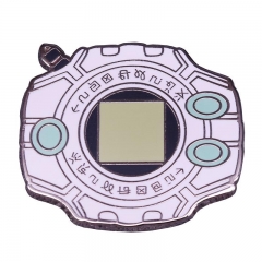 Digimon 数码宝贝暴龙机胸针游戏机动漫金属徽章创意书包装饰别针