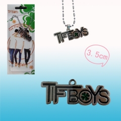 TFBOYS主题字幕项链