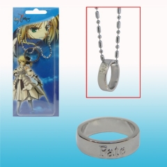 命运Fate卡装戒指项链