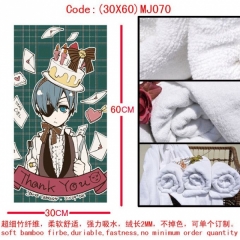 30X60 MJ070-黑执事动漫毛巾