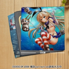 (50X50)DFJ008-舰队collection游戏大方巾 