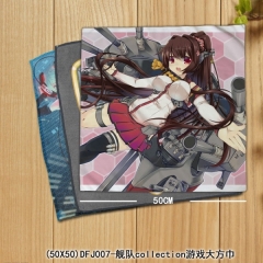 (50X50)DFJ007-舰队collection游戏大方巾