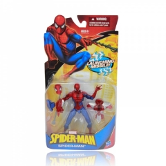 漫画英雄超凡蜘蛛侠公仔Spider Man模型玩具可动人偶发射武器