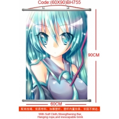 (60X90)BH755-初音未来塑杆布挂画  