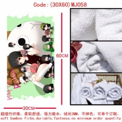 30X60 MJ058-海贼王动漫毛巾 