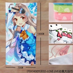 (70X140)DYJ032-LOVE LIVE动漫大浴巾