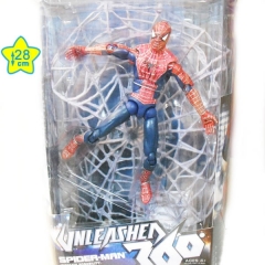 孩之宝正版超凡蜘蛛侠3模型公仔360度Spider Man手办10寸可动人偶