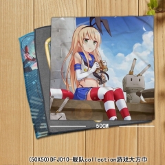 (50X50)DFJ010-舰队collection游戏大方巾  