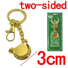 塞尔达传说时之笛金色钥匙扣挂扣KS116 