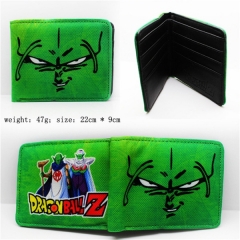 龙珠系列人物字母布制钱包 (绿色）