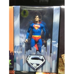 NECA人SUPERMAN 关节超可动 全新盒装到货 全高约7” 18cm