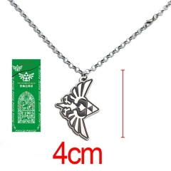 塞尔达传说大鹰银色(4cm)项链