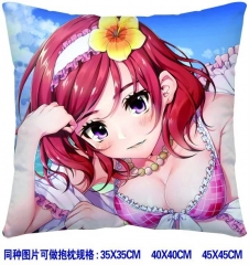 4653 love live动漫双面抱枕 45*45CM