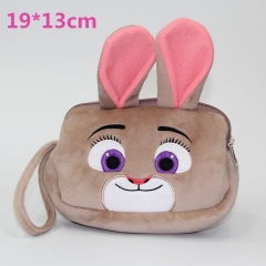疯狂动物城 兔子毛绒化妆包 19*13cm