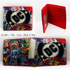 DC系列人物字母PU皮钱包