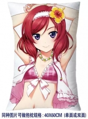 2445 LOVE LIVE动漫抱枕 40*60CM (双面)