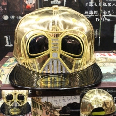 星球大战机器人棒球帽（金色）.jpg