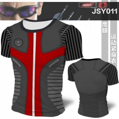 JSY011-鹰眼动漫运动紧身衣