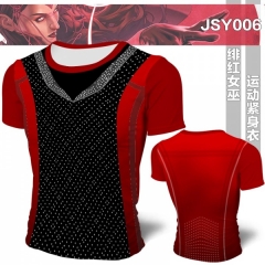 JSY006-绯红女巫动漫运动紧身衣