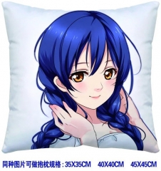 4707 love live 动漫双面抱枕 40*40CM