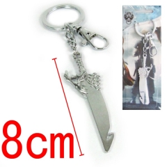 最终幻想银色武器刀扣钥匙扣挂扣 A款KS224 