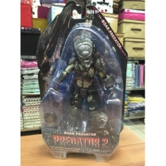 neca 铁血战士 predator 第4波 萨满 闭嘴花蟹 大猪面 全高约7寸