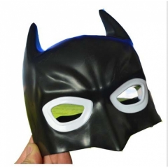 发光蝙蝠侠面具 包电发光面具 舞会道具 面具 10个一套