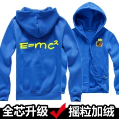 生活大爆炸黄E=MC2蓝色卫衣