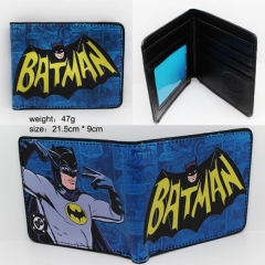 蝙蝠侠系列标志人物pu皮钱包B款