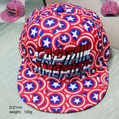美国队长系列美队标志印花刺绣棒球帽